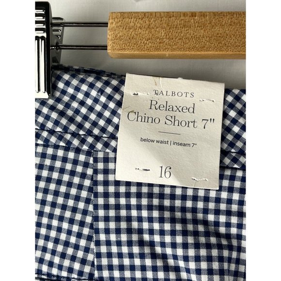 Fisherman Preppy Coastal Grandma Talbot’s Relaxed Fit Chino Short, Women’s 16 - Picture 6 of 9